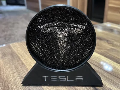 TESLA_STRING-ART+STAND