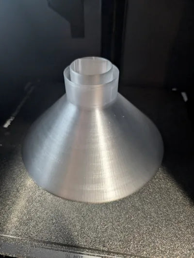 Funnel with Integrated Air Vent for Mobil1 Oil Containers