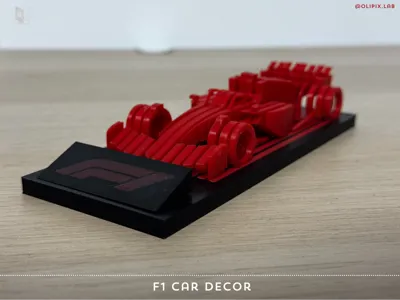 F1 CAR LAYED MINIATURE