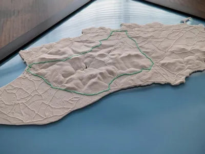 Isle of Man TT track without canvas