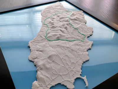 Isle of Man TT track without canvas