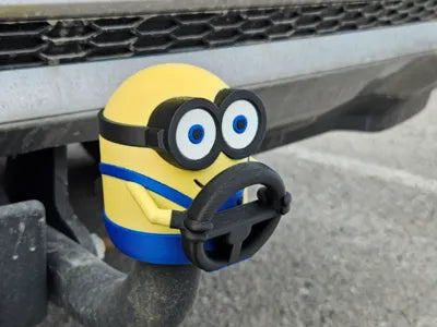 Minion -like towbar / Tow / Hitch Ball cover