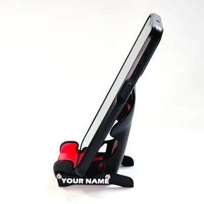 RACE CAR SEAT PHONE HOLFDER BLUE WITH CHARGING HOLE