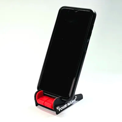 RACE CAR SEAT PHONE HOLFDER BLUE WITH CHARGING HOLE