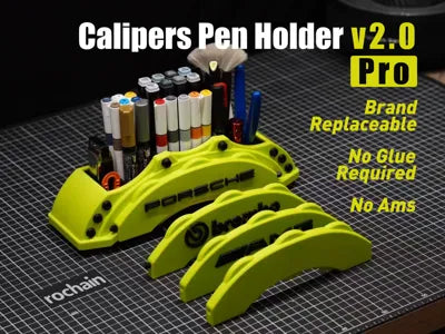 PREMBO AND FERONTO BRAKE CALIBERS PEN HOLDER